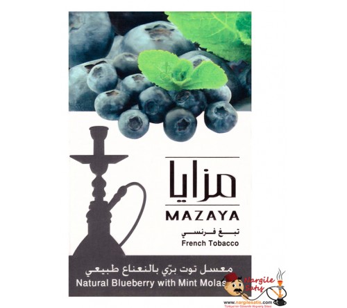 Mazaya Blueberry With Mint 50 Gr