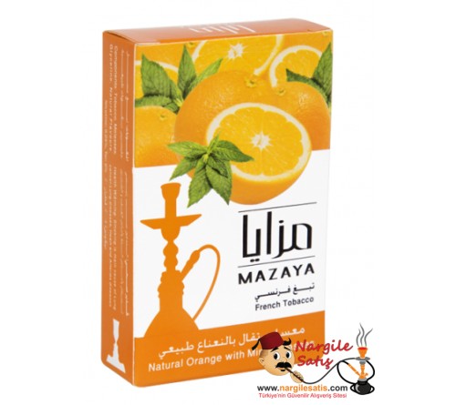 Mazaya Tobacco Orange with Mint 50 gr